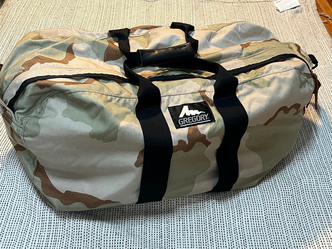 그레고리 올드로고 더플백 상품이미지1