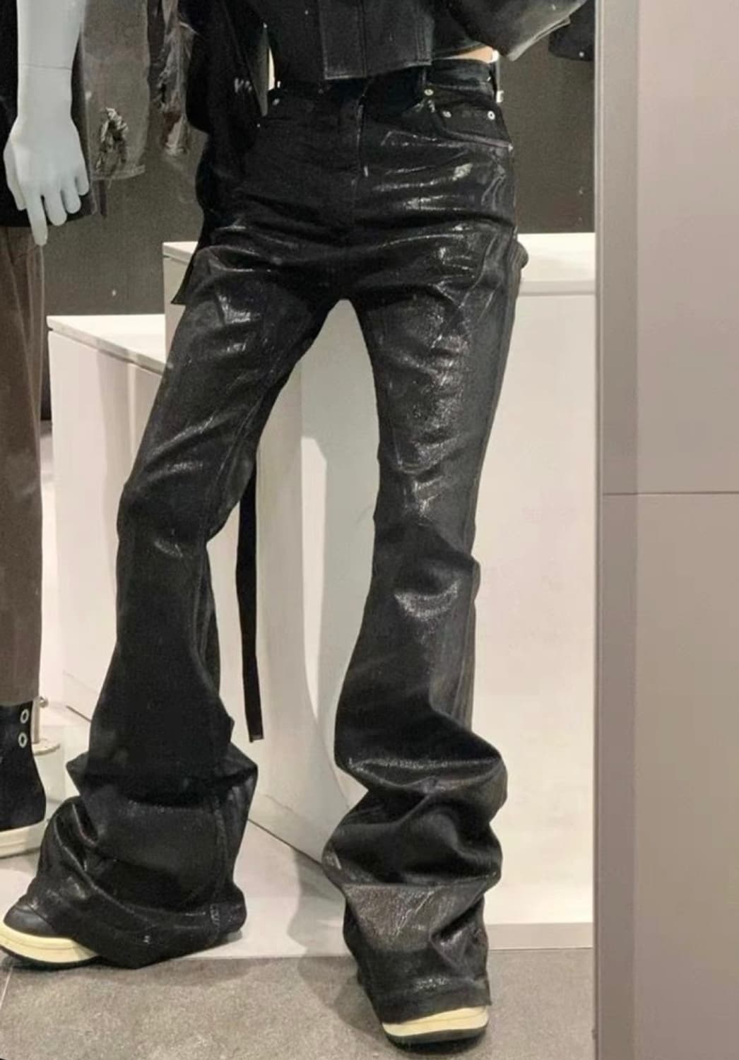 릭오웬스 24SS 더트 볼란 부츠컷 글리터 SBF 상품이미지1