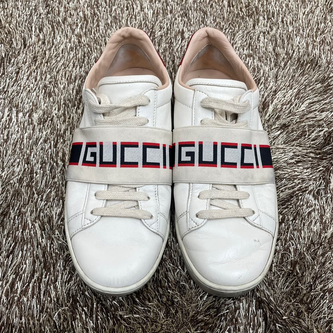 구찌 Gucci 에이스 밴딩 스니커즈 36.5 상품이미지2
