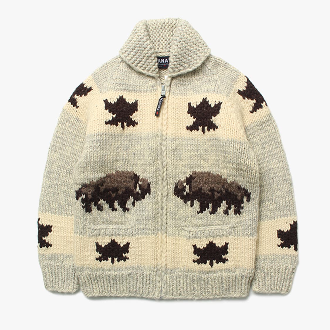  KANATA "Knit Zip-up" 상품이미지1