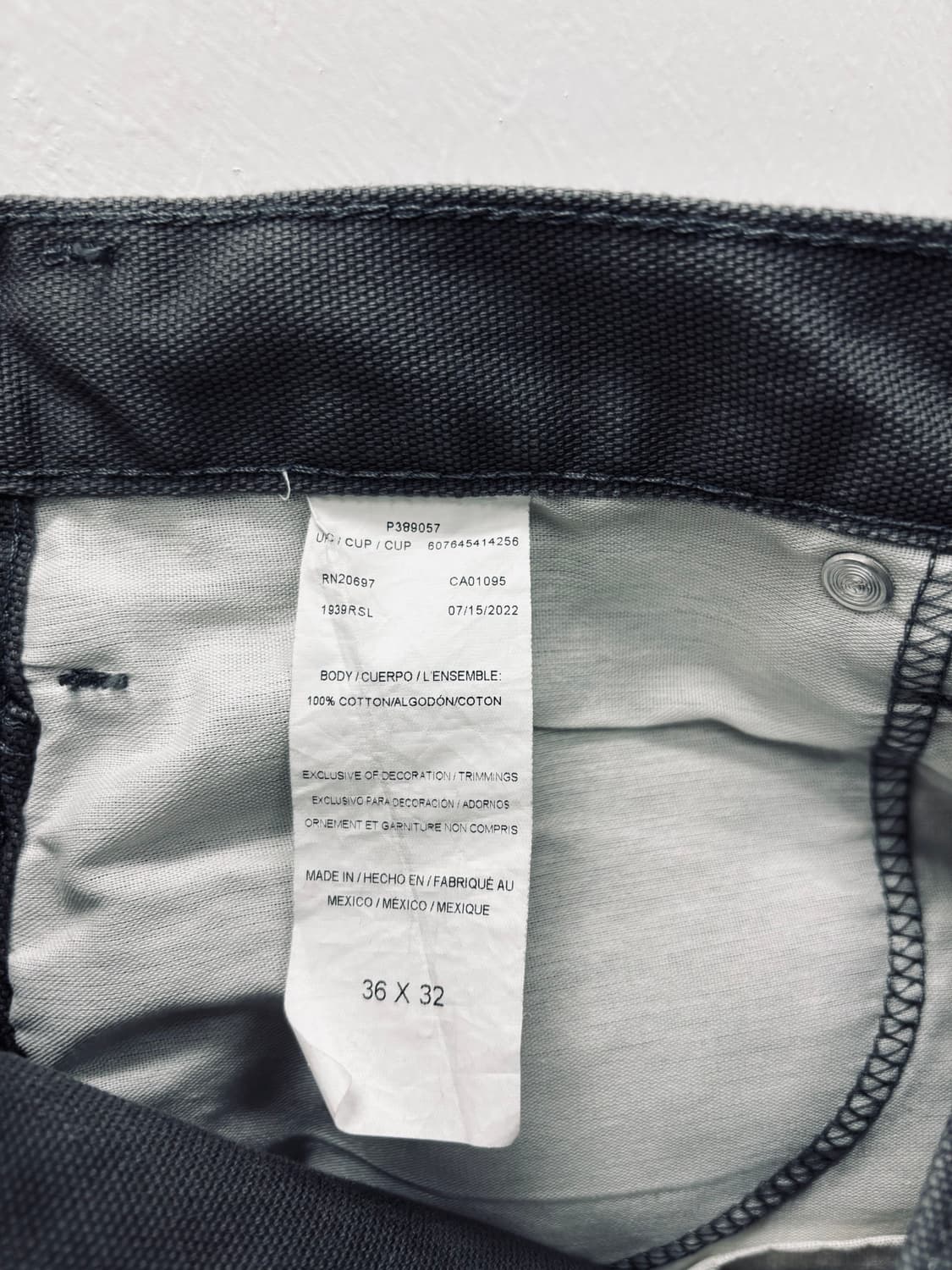 디키즈 DICKIES 빈티지 워크 더블니 카펜더 팬츠 상품이미지4