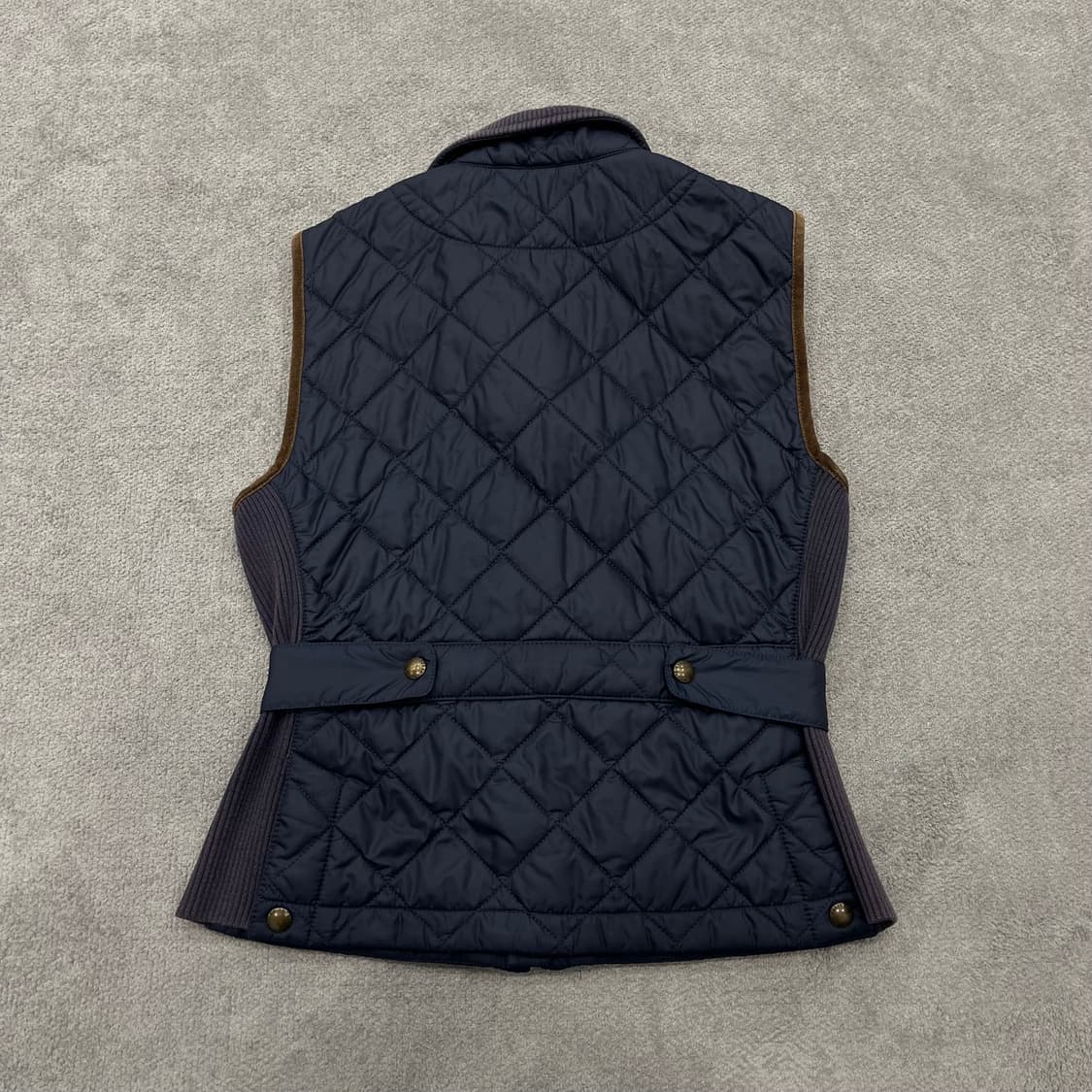 M 폴로 랄프로렌 네이비 퀄팅 베스트 상품이미지4