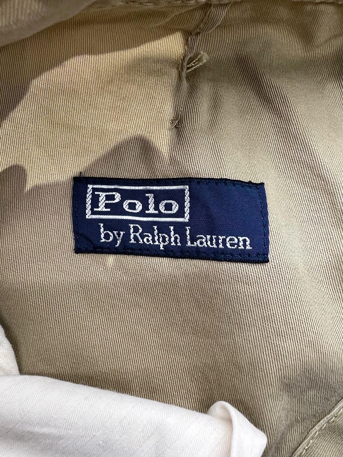 폴로 랄프로렌 베이지 워크웨어 테이퍼드 렌치 코튼 팬츠 상품이미지7