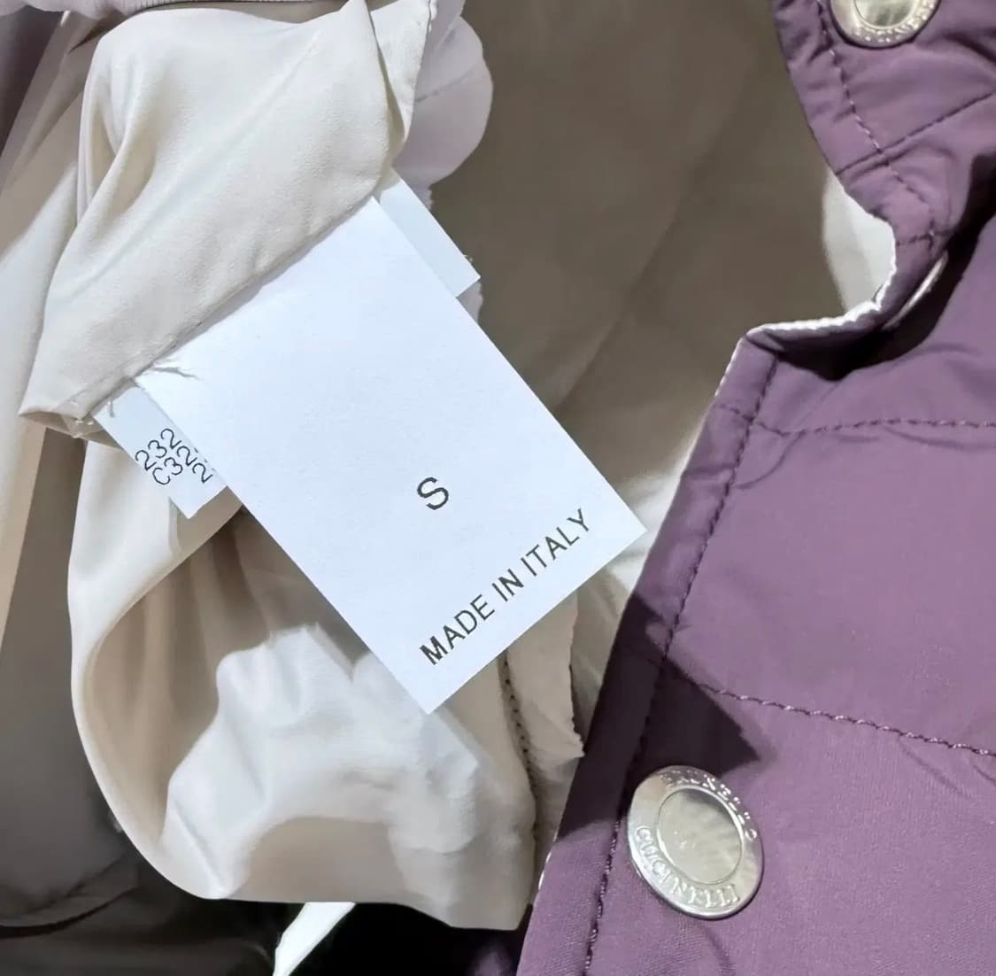 S / 브루넬로쿠치넬리 구스다운 조끼 베스트  패딩 / 미사용 상품이미지6