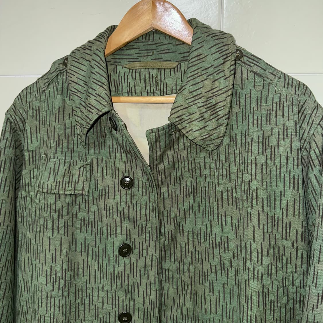 60s 체코군 레인드롭 카모 M-60 필드 자켓 (XL)   상품이미지2