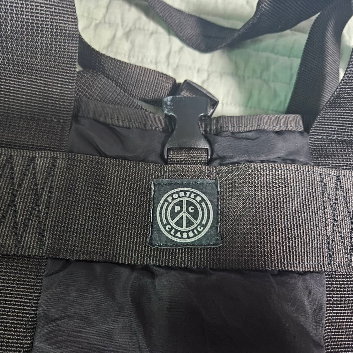 포터 클래식 슈퍼나일론 토트백 블랙 상품이미지3