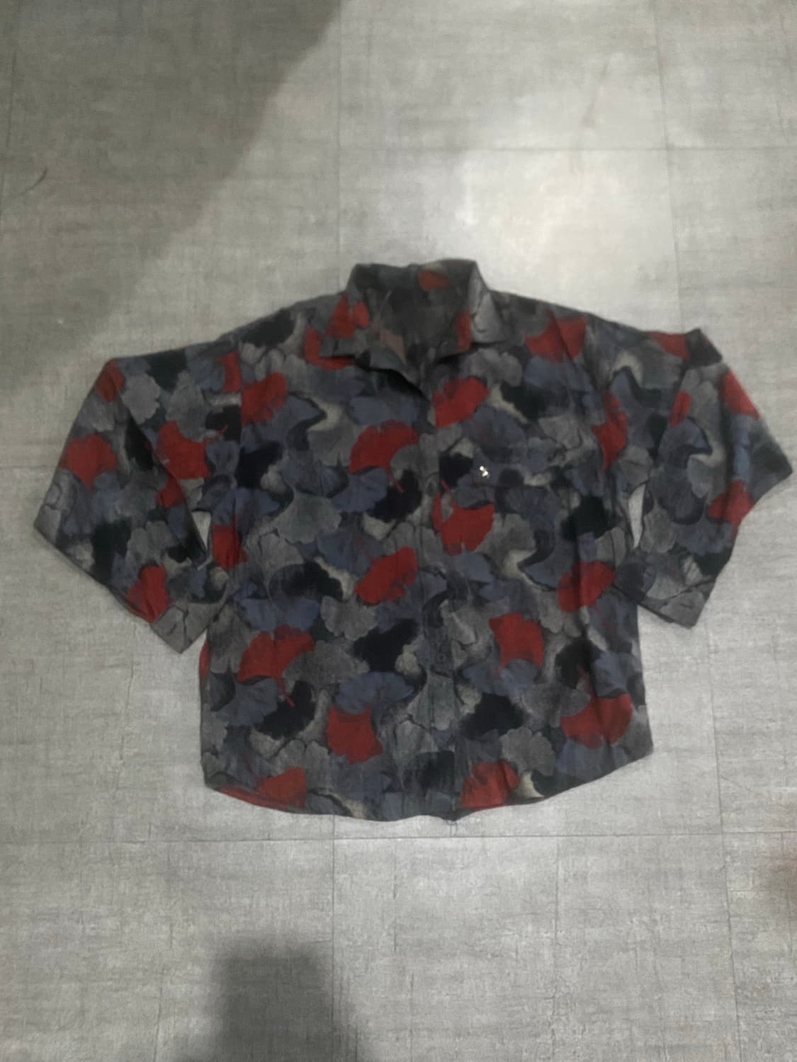 일본빈티지 올드스쿨오리엔탈 보헤미안 복고풍인디언셔츠 상품이미지1