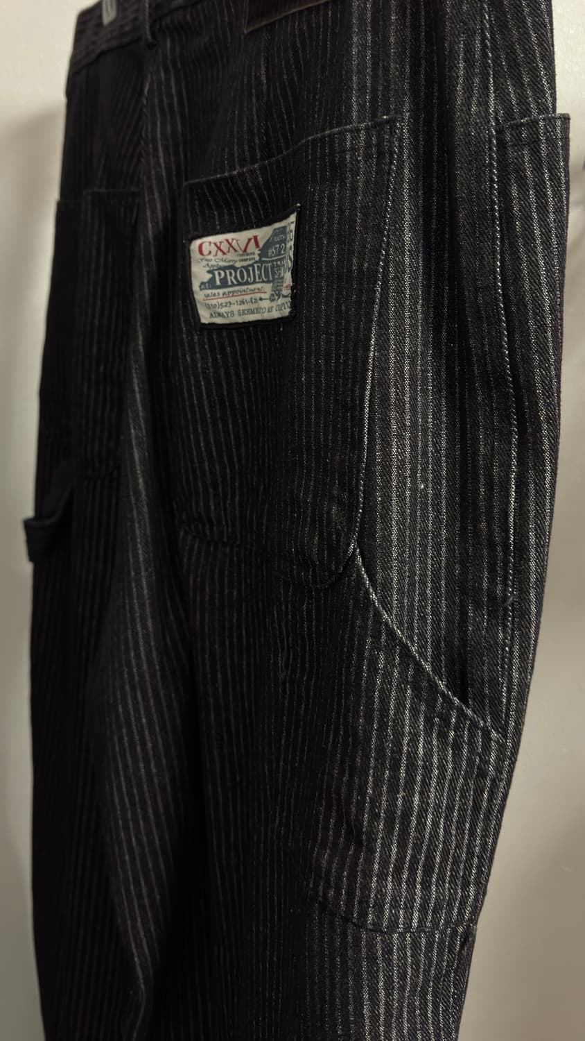 카펜터 스트라이프 팬츠  상품이미지3