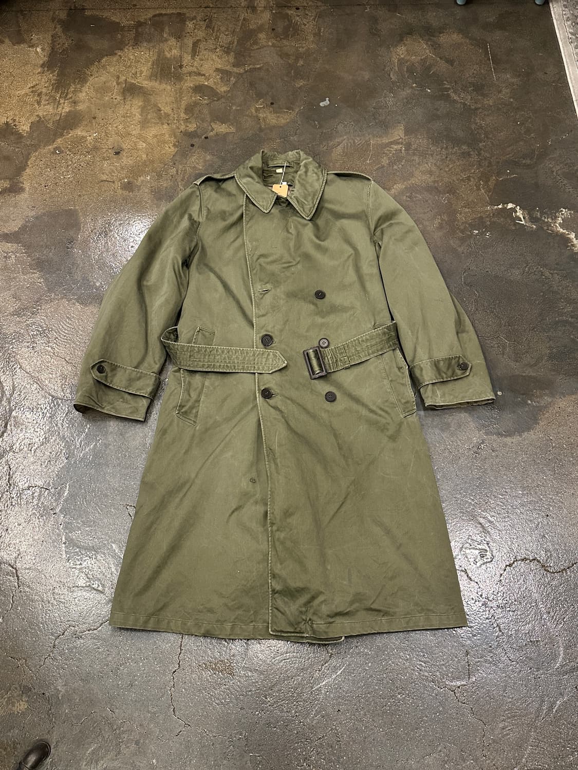 Original 1950s M-1950 Over coat 피쉬테일 야상 상품이미지1