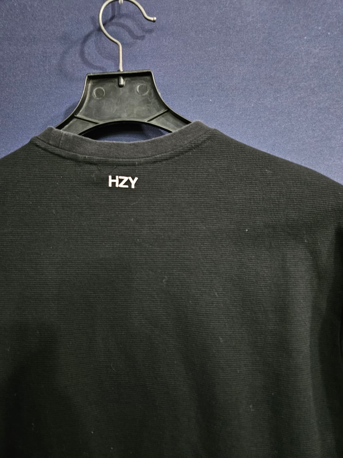 헤지스 블랙 남성 세미오버핏 95 반팔티  상품이미지7