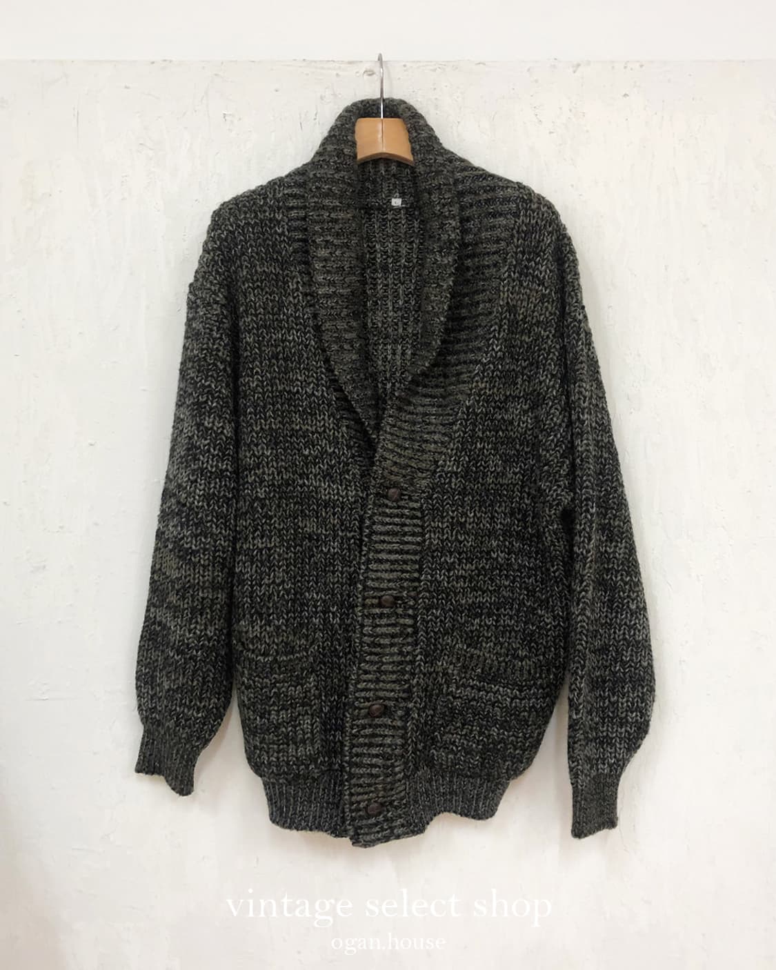 vintage wool cardigan(unisex) 상품이미지1