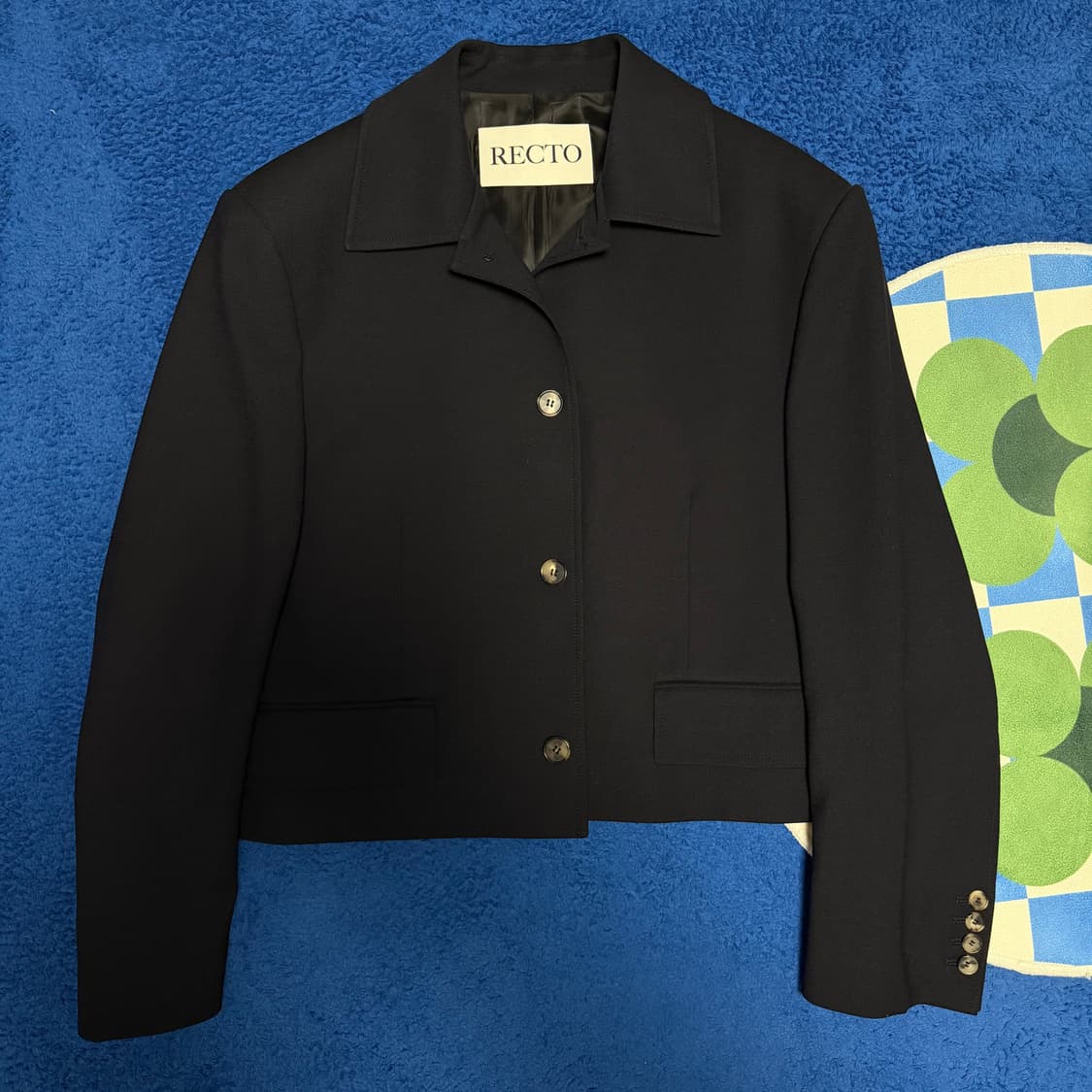 렉토 울 쇼츠 자켓 L 상품이미지1