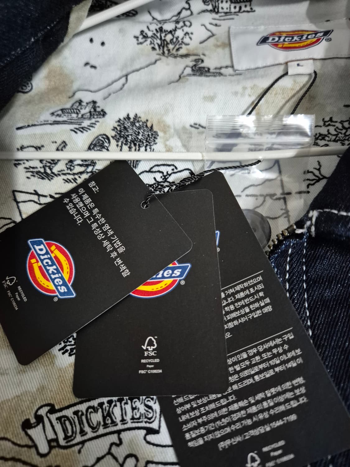 디키즈 릴렉스드 데님 자켓 L 상품이미지7