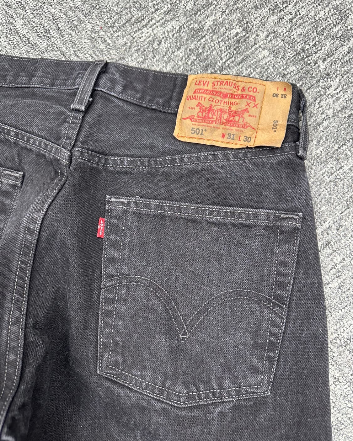 (허단39)00'S 리바이스 501 블랙-M1904 상품이미지1