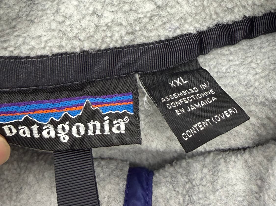90s 파타고니아 신칠라 플리스 그레이 상품이미지6