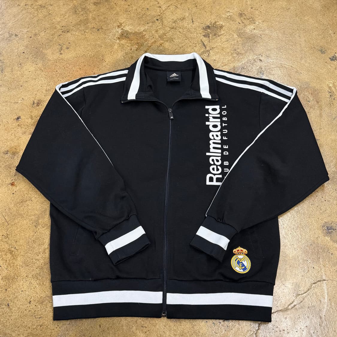 아디다스 레알마드리드 블랙 져지 트랙탑 100 상품이미지2