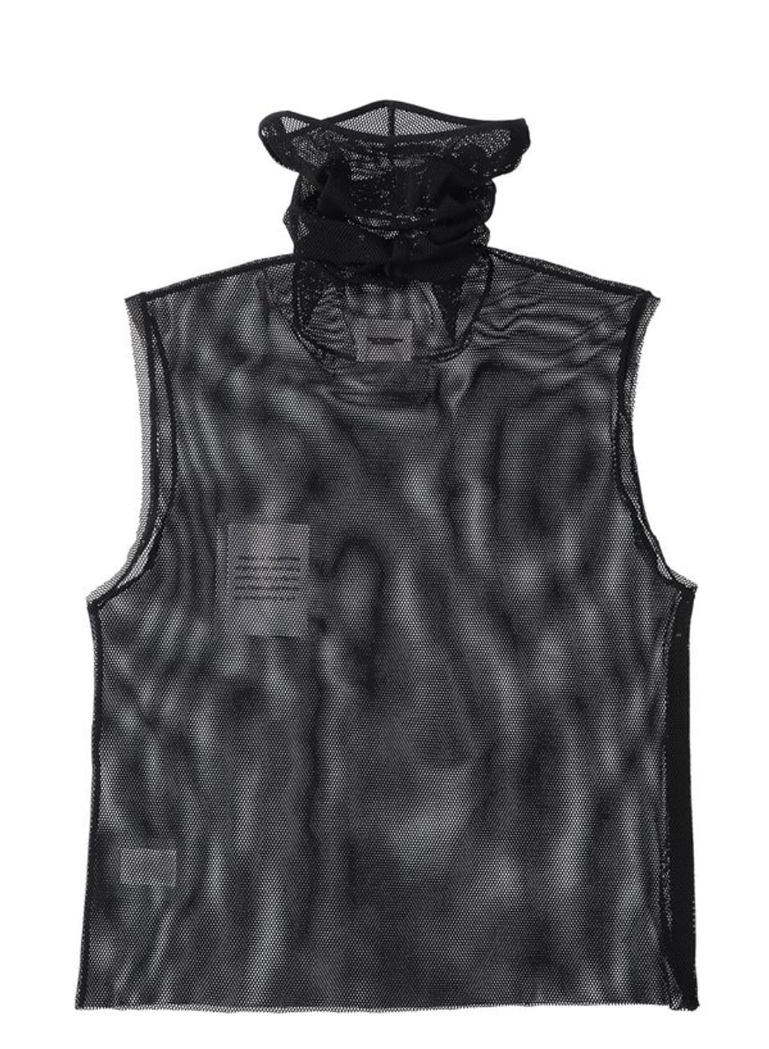 솔로이스트 NOT TURTLENECK SLEEVELESS 메쉬 탑 셔츠 상품이미지2