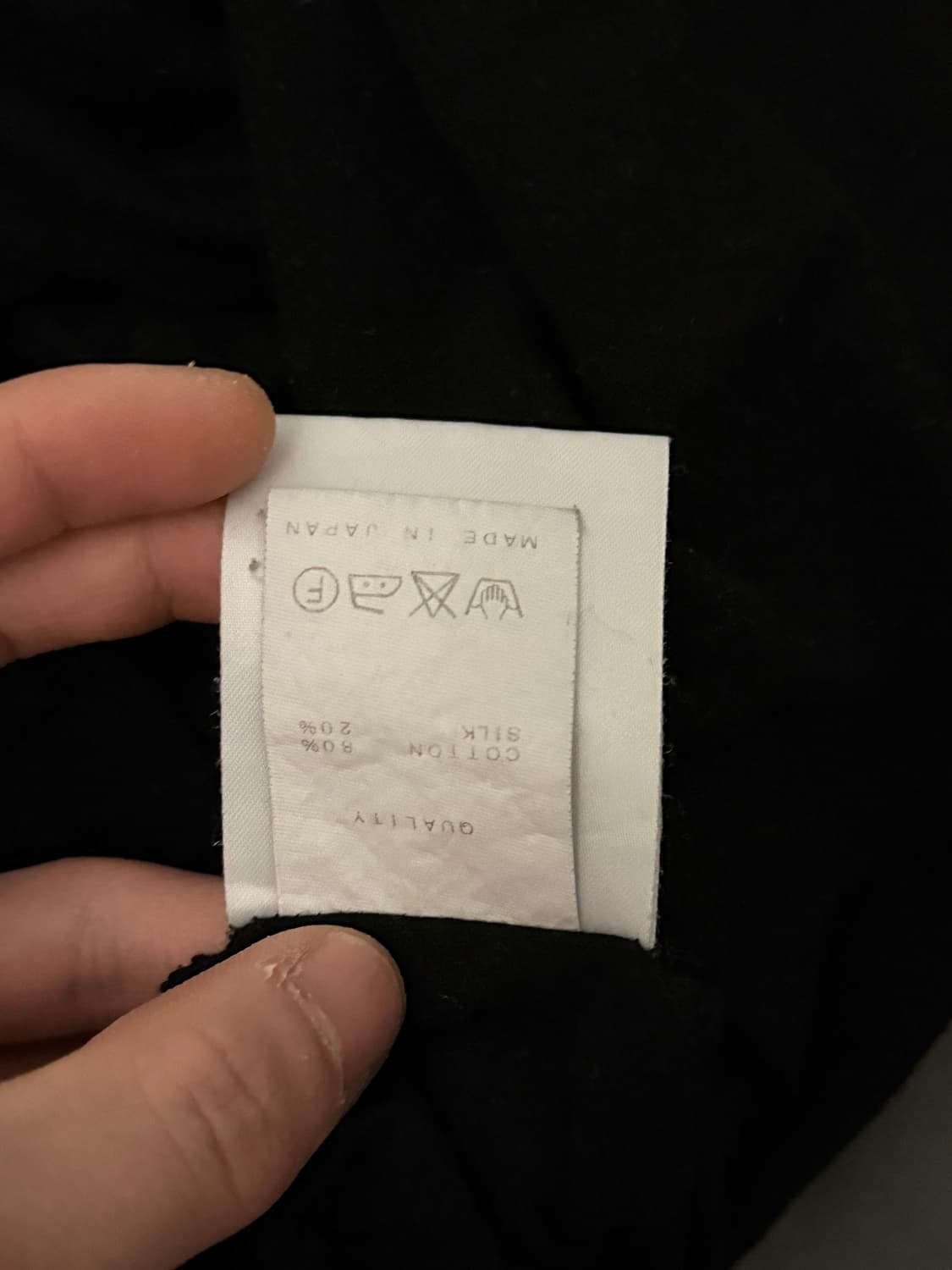 율리우스 ma 블랙 브이넥 롱슬리브 상품이미지8
