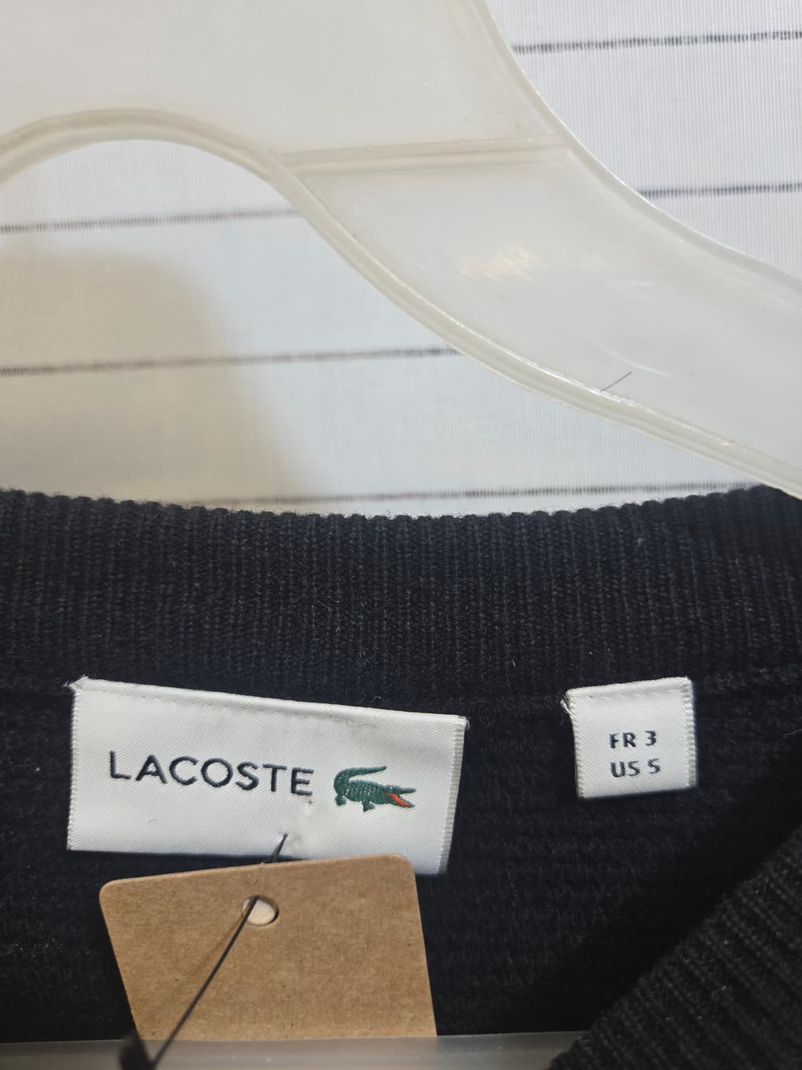 라코스테 블랙 니트  상품이미지3