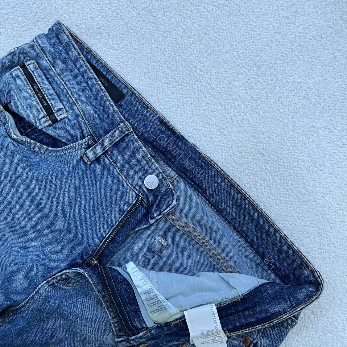 34 캘빈클라인진스 일자핏 데님 0330M 상품이미지2
