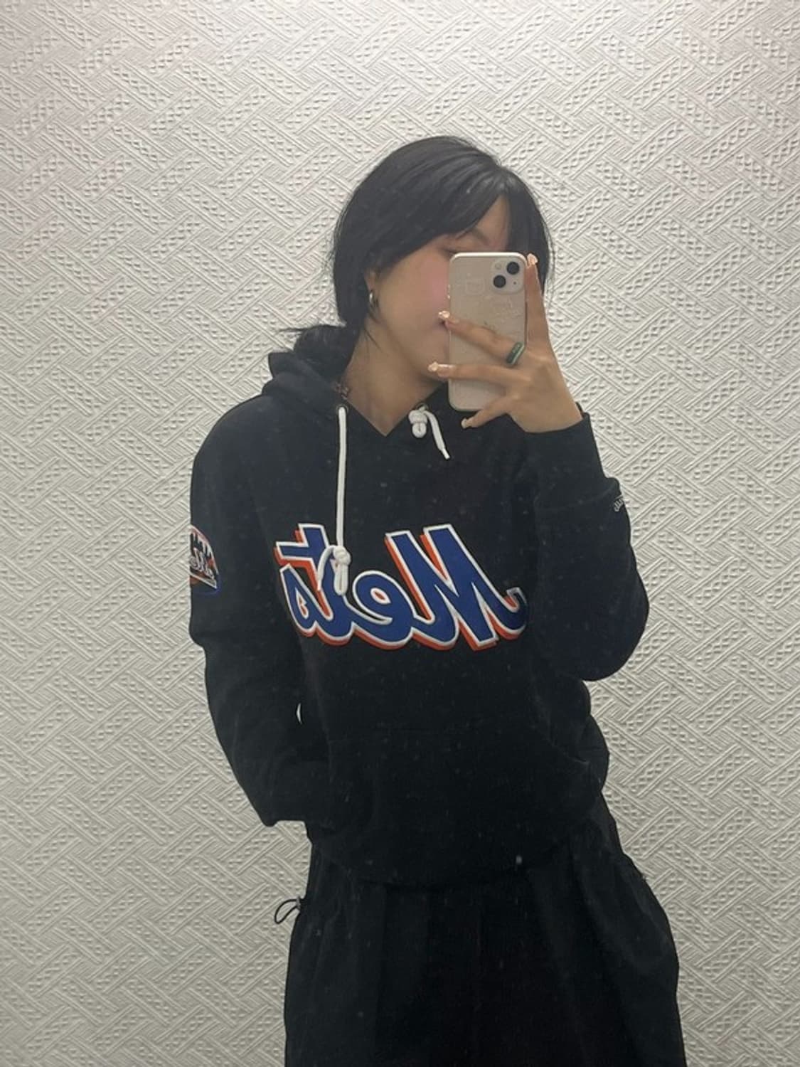 미첼앤네스 뉴욕메츠 기모 스웻 후드티 90 C06392 상품이미지1