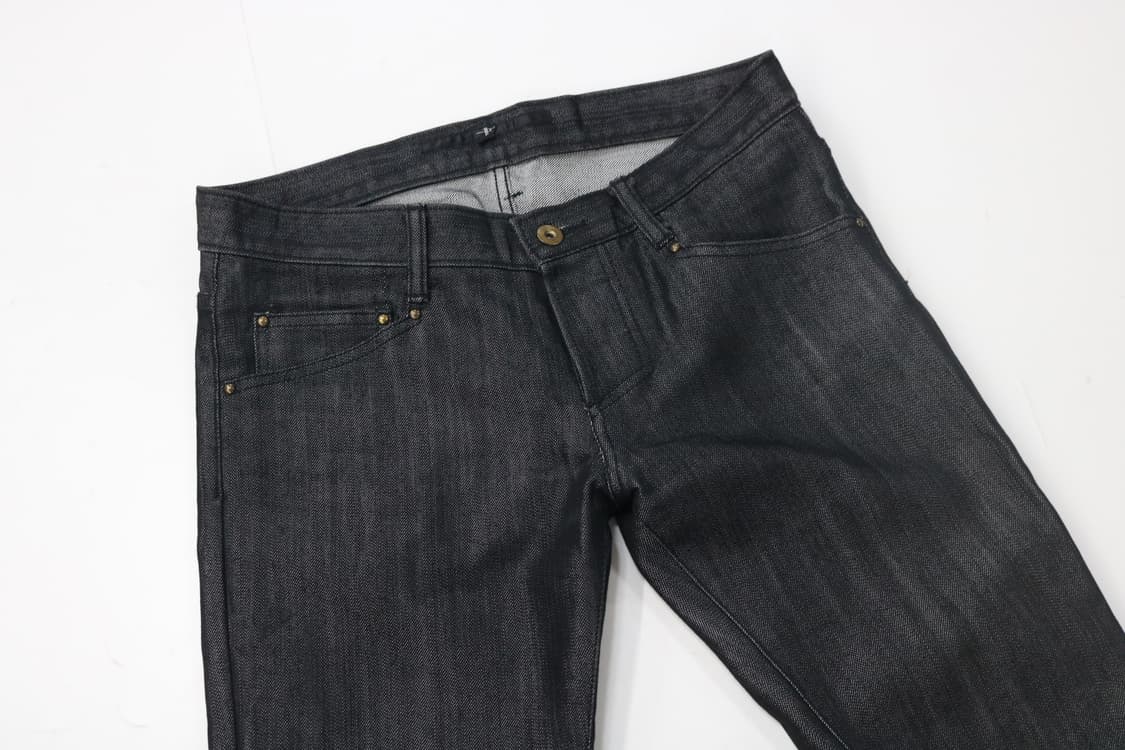 세븐포올맨카인드 빈티지 블랙 데님 부츠컷 팬츠 상품이미지3