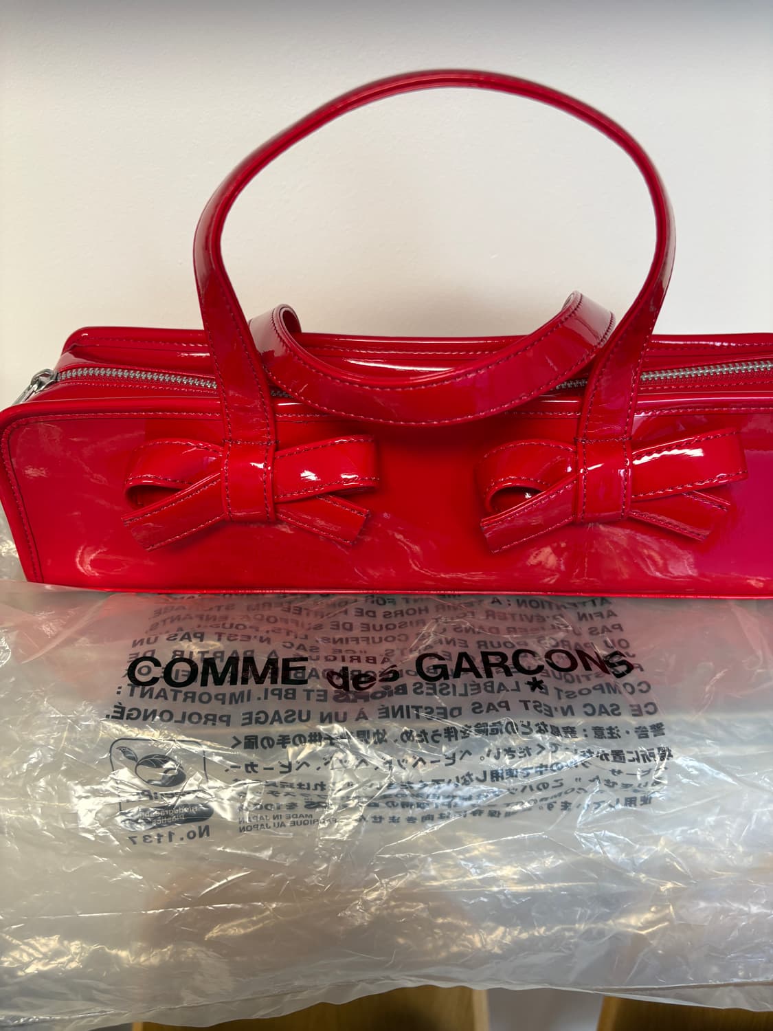 꼼데가르송 걸 COMME des GARCONS GIRL 리본백 상품이미지2
