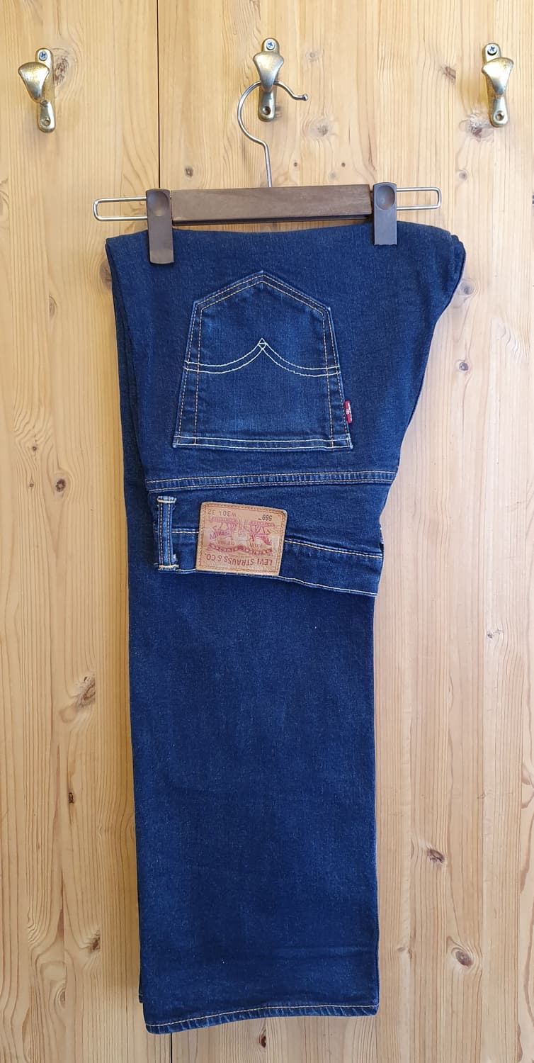 허리30/리바이스569 스판 데님팬츠  상품이미지3