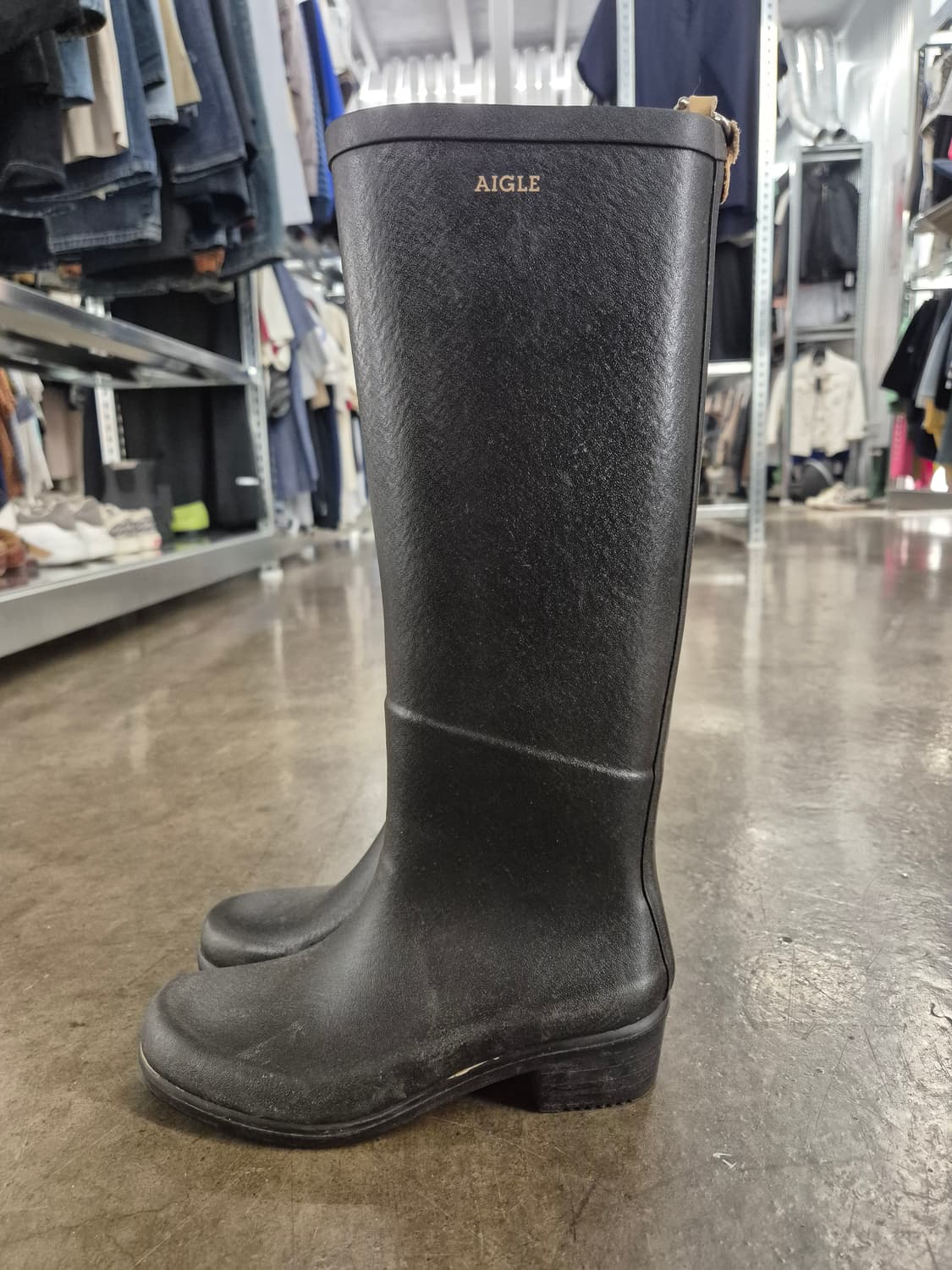 AIGLE 여성 레인부츠 230mm 블랙 상품이미지3