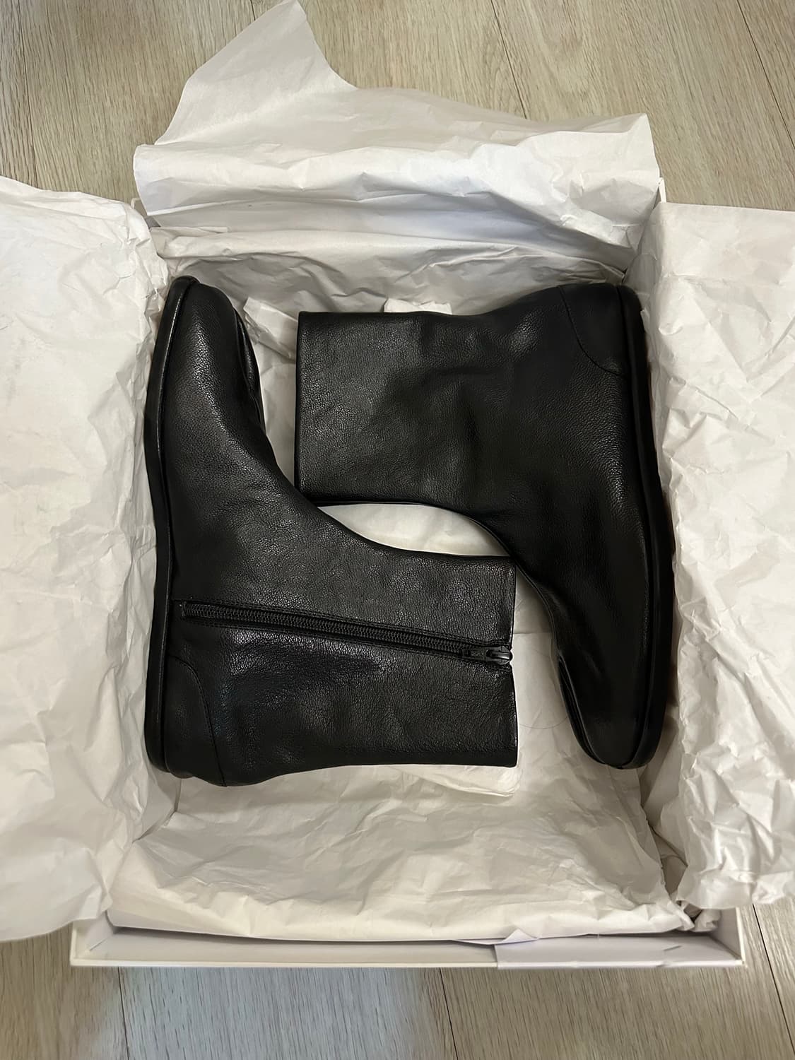 [41] 메종마르지엘라 타비 플랫 앵클 부츠 상품이미지4