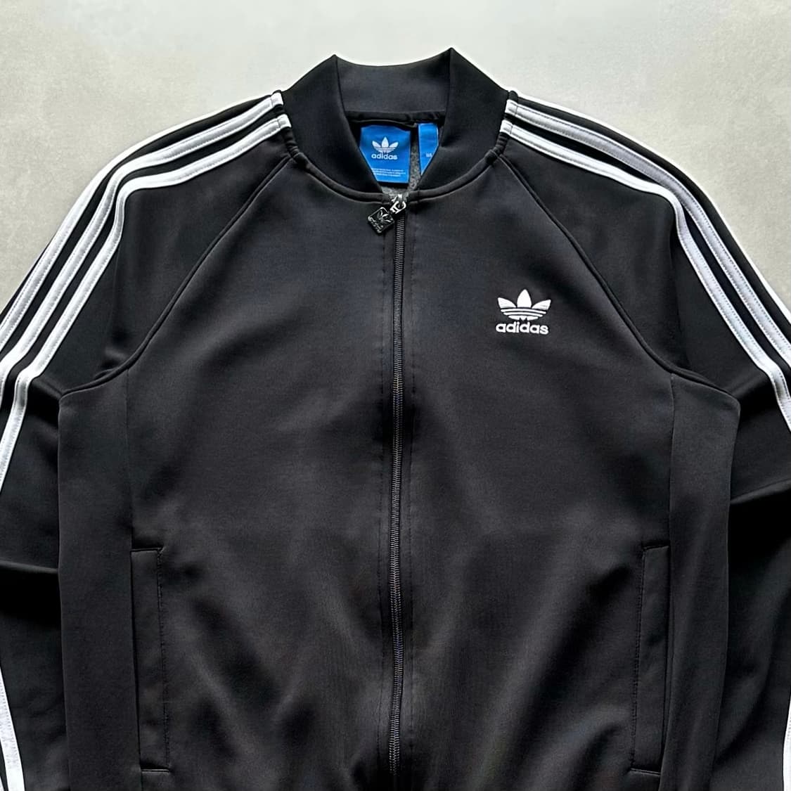 [XL]아디다스 트레포일 블랙 트랙탑 져지 상품이미지2