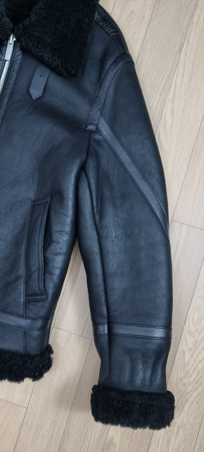 지이크 파렌하이트 리얼 양가죽,양모 무스탕 L _ 남성 M 추천 상품이미지4