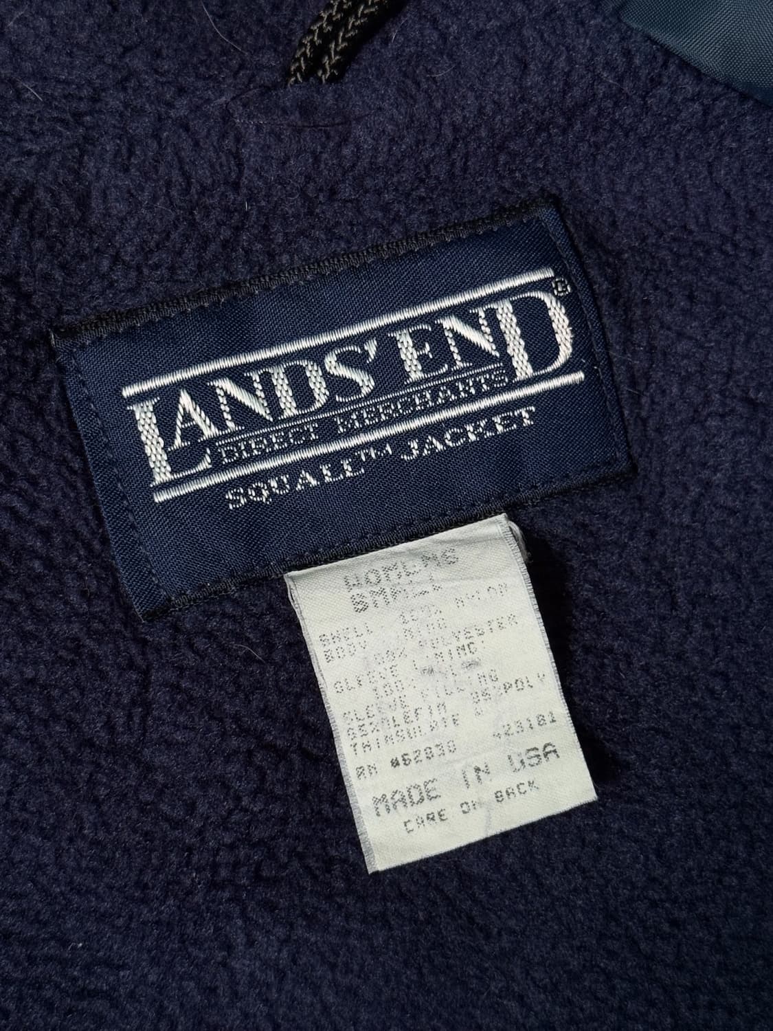90s USA Lands' End 랜즈엔드 나일론 쉘 자켓 (95) 상품이미지3