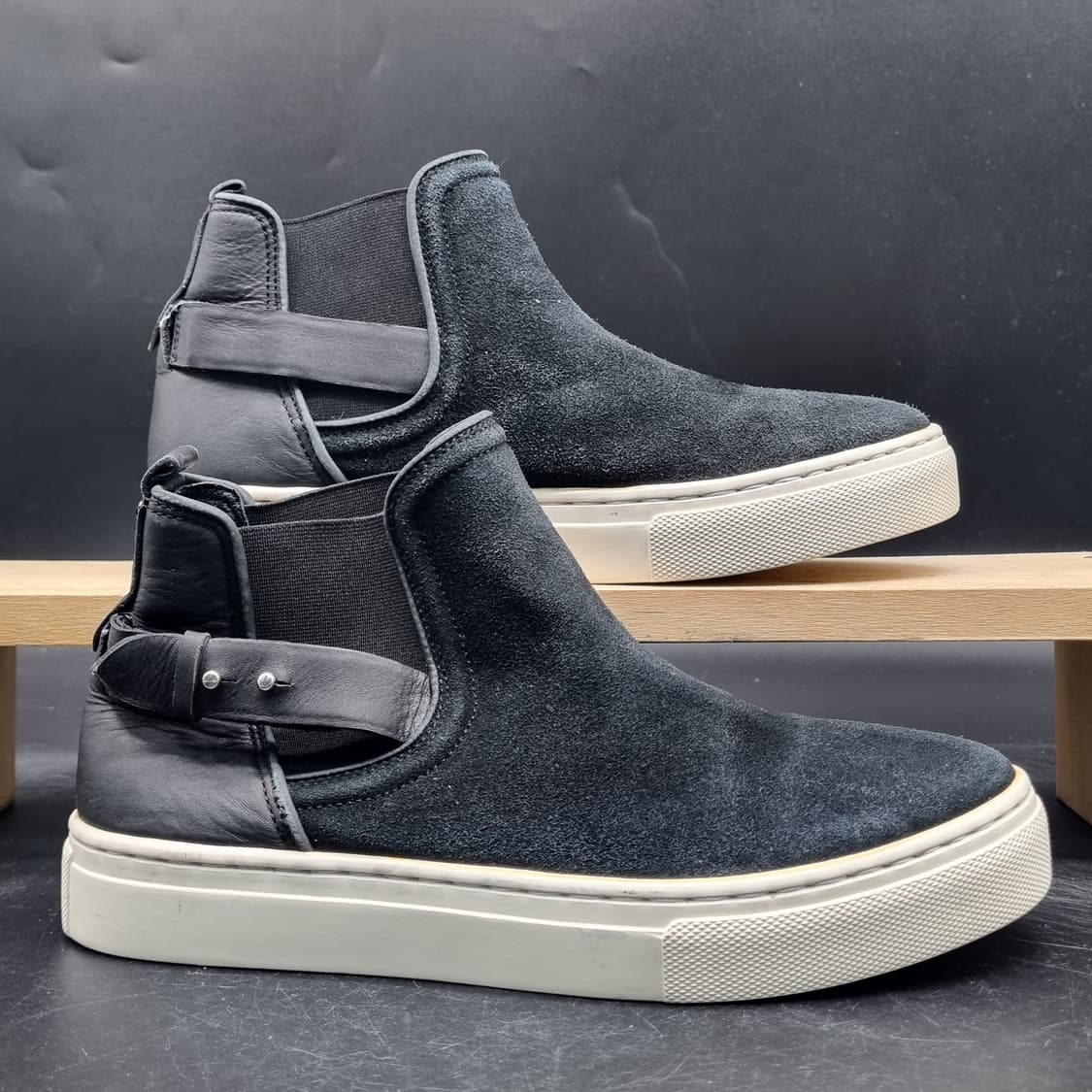 sjsj 스웨이드 여성부츠 실사이즈235 상품이미지1