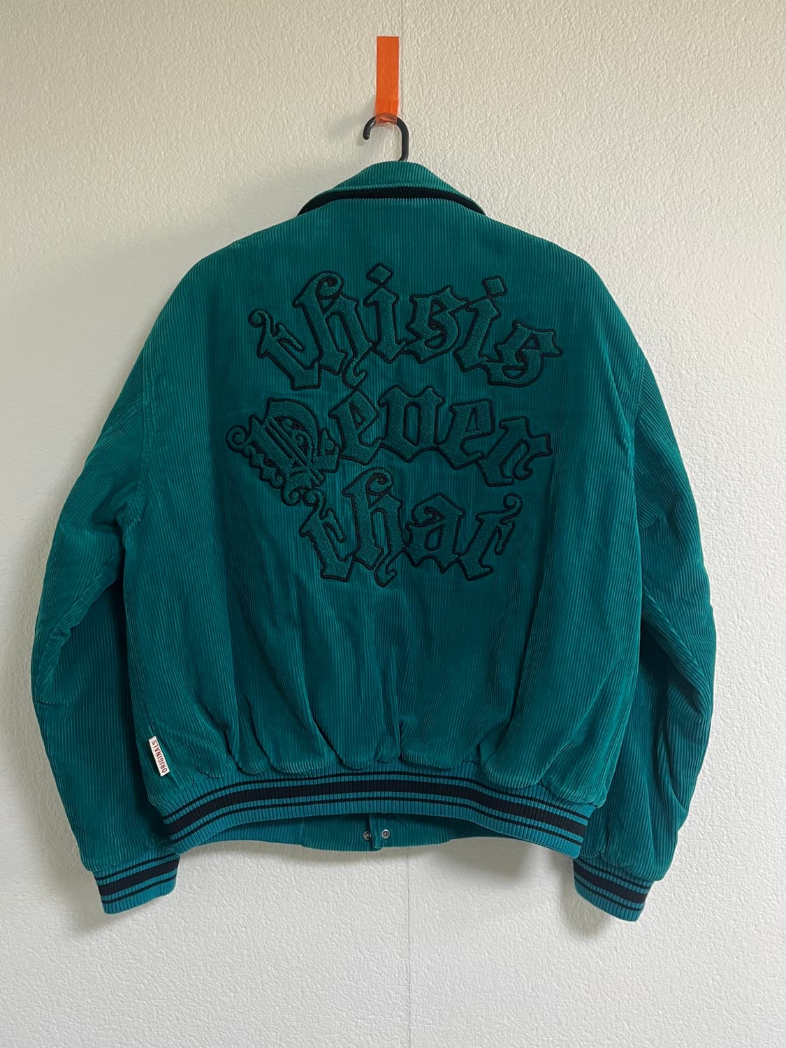 디스이즈네버댓 코듀로이 바시티자켓 M 상품이미지2