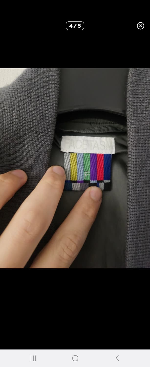 파세타즘 헤링본 봄버 상품이미지4