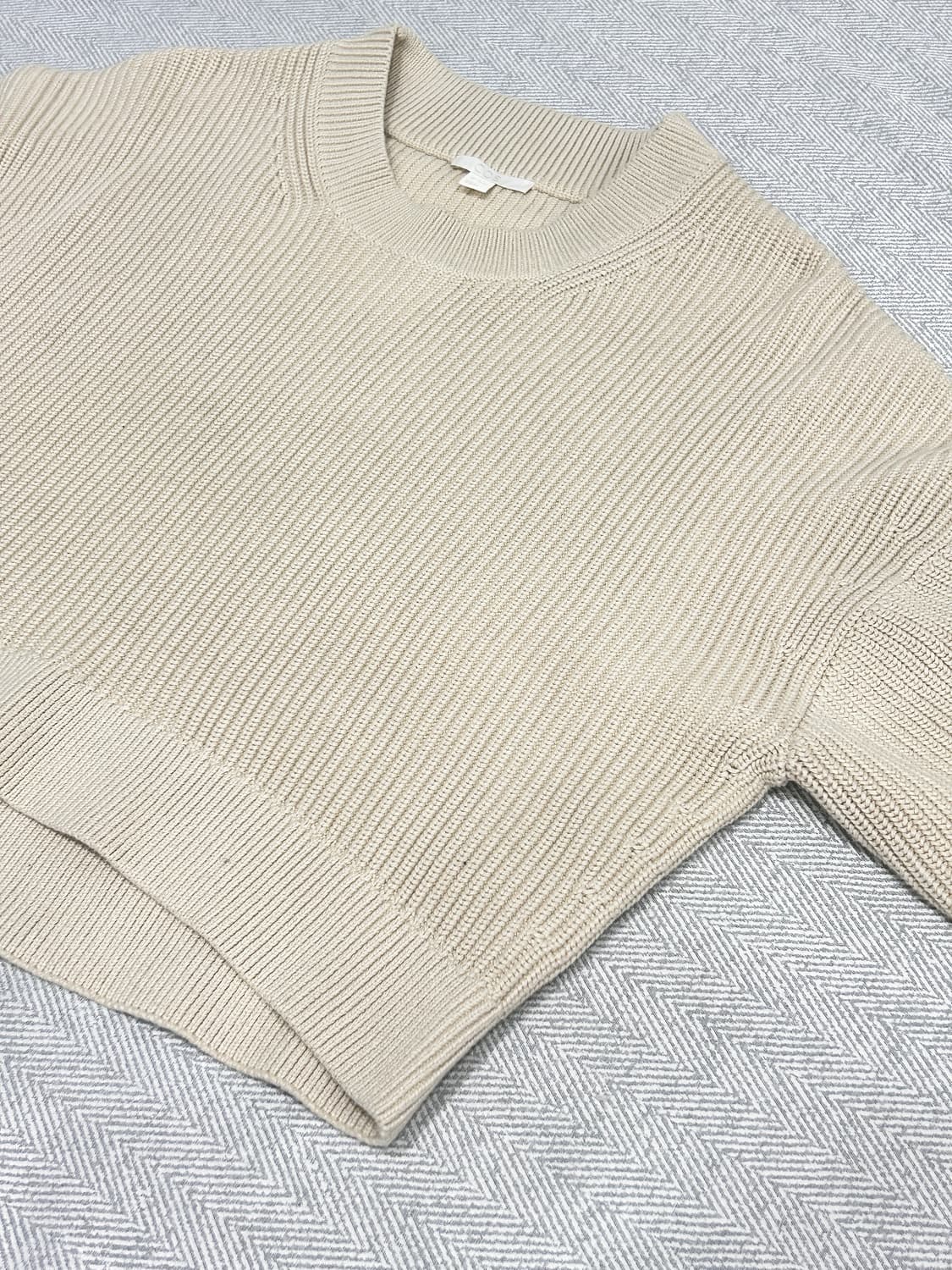 코스 COS 크롭 니트 M 아이보리 상품이미지8