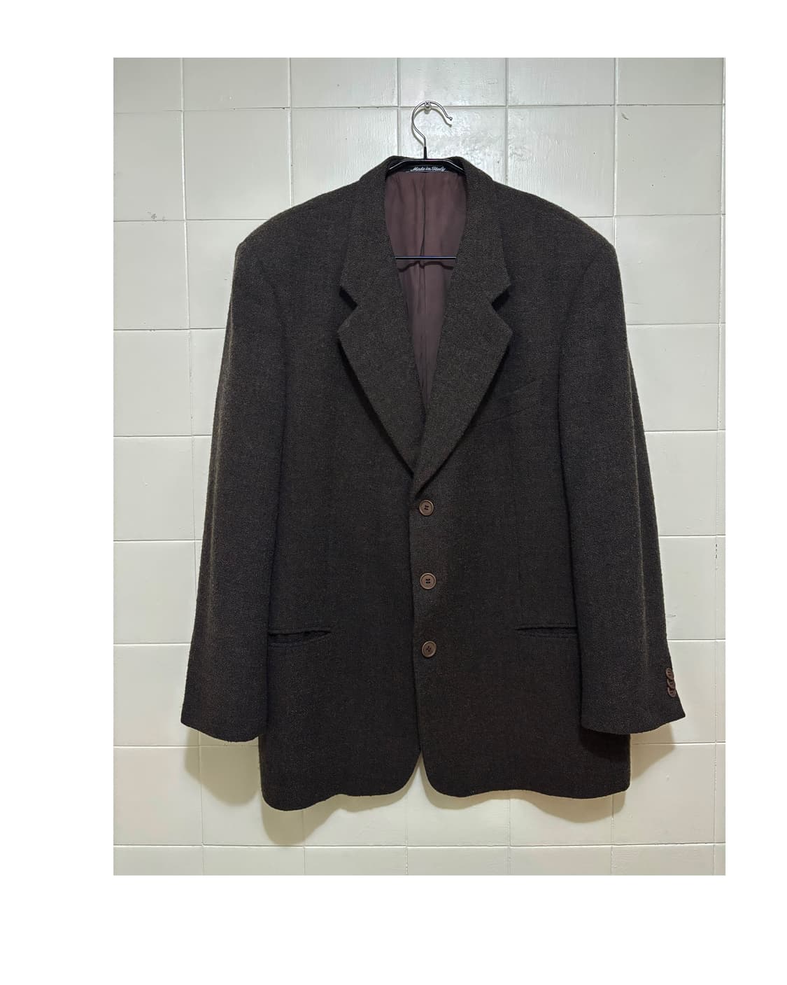 조르지오 아르마니 헤비울 블레이저 상품이미지1