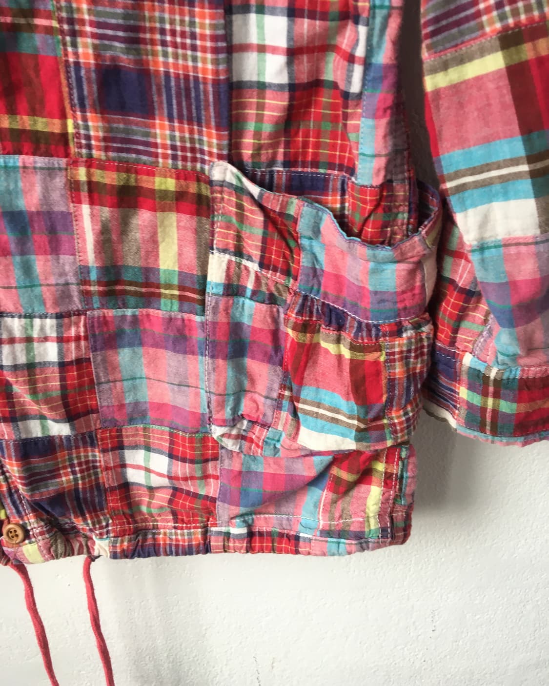 Check pattern hood shirt 상품이미지4