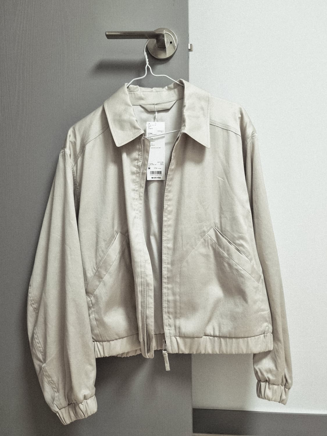 유니클로 U 집업 쇼트 블루종 [m] 상품이미지4