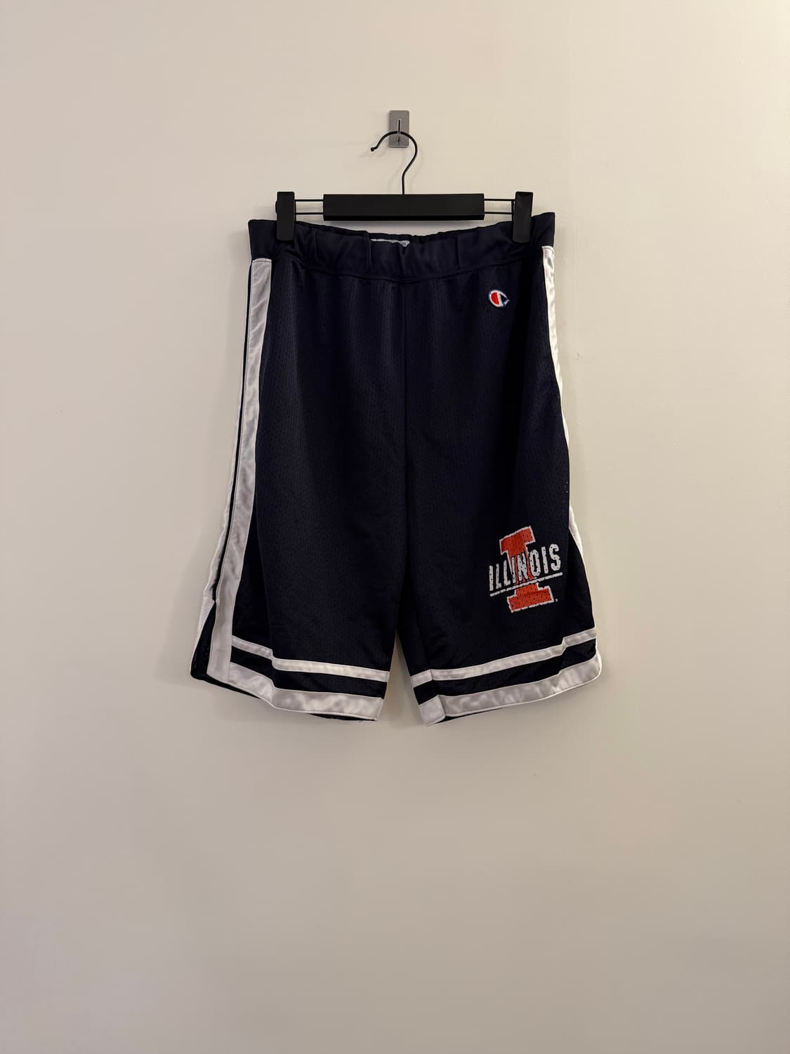 Champion 'ILLINOIS' 메쉬 하프 팬츠 농구 반바지 상품이미지1