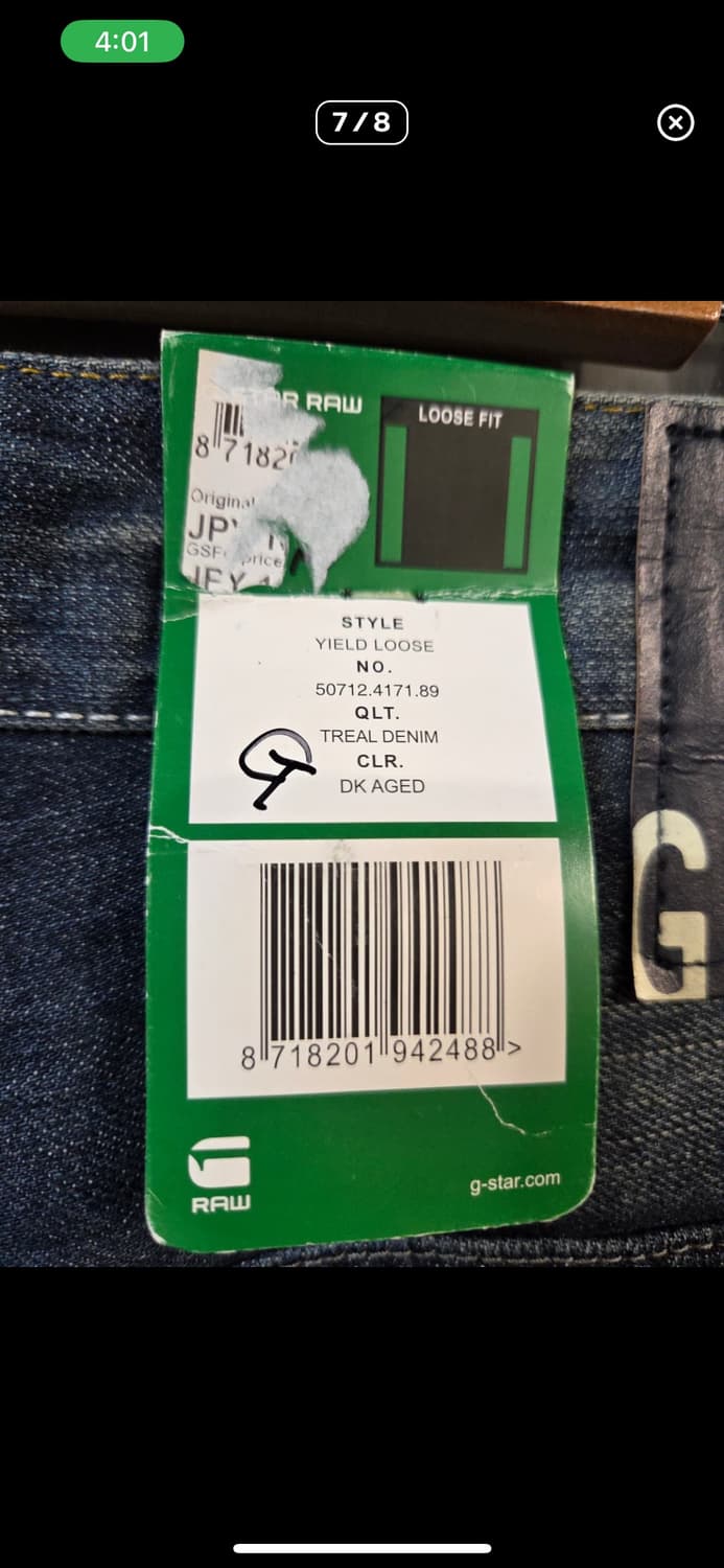 G star raw 데님 상품이미지7