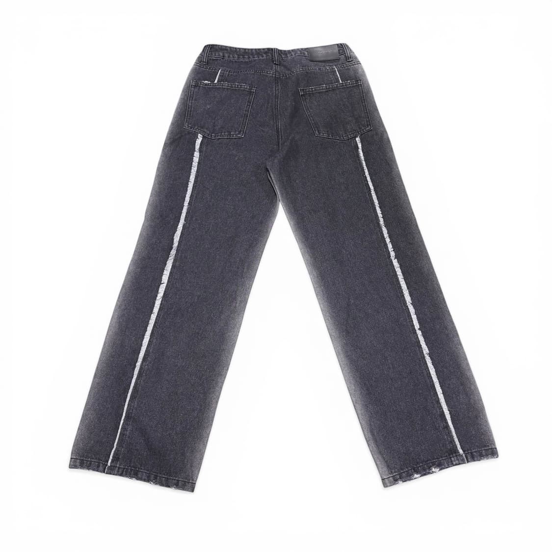 M 플레이버리즘 컷오프 블리치 워시드 데님팬츠 상품이미지2