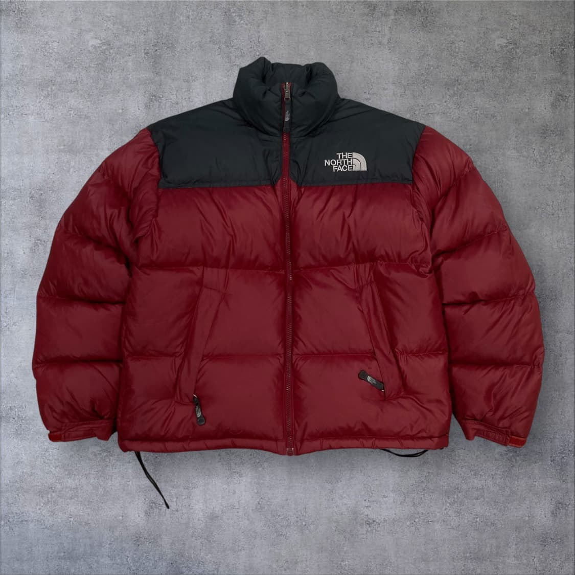 노스페이스 레드 컬러 700 눕시 구스다운 패딩 상품이미지1