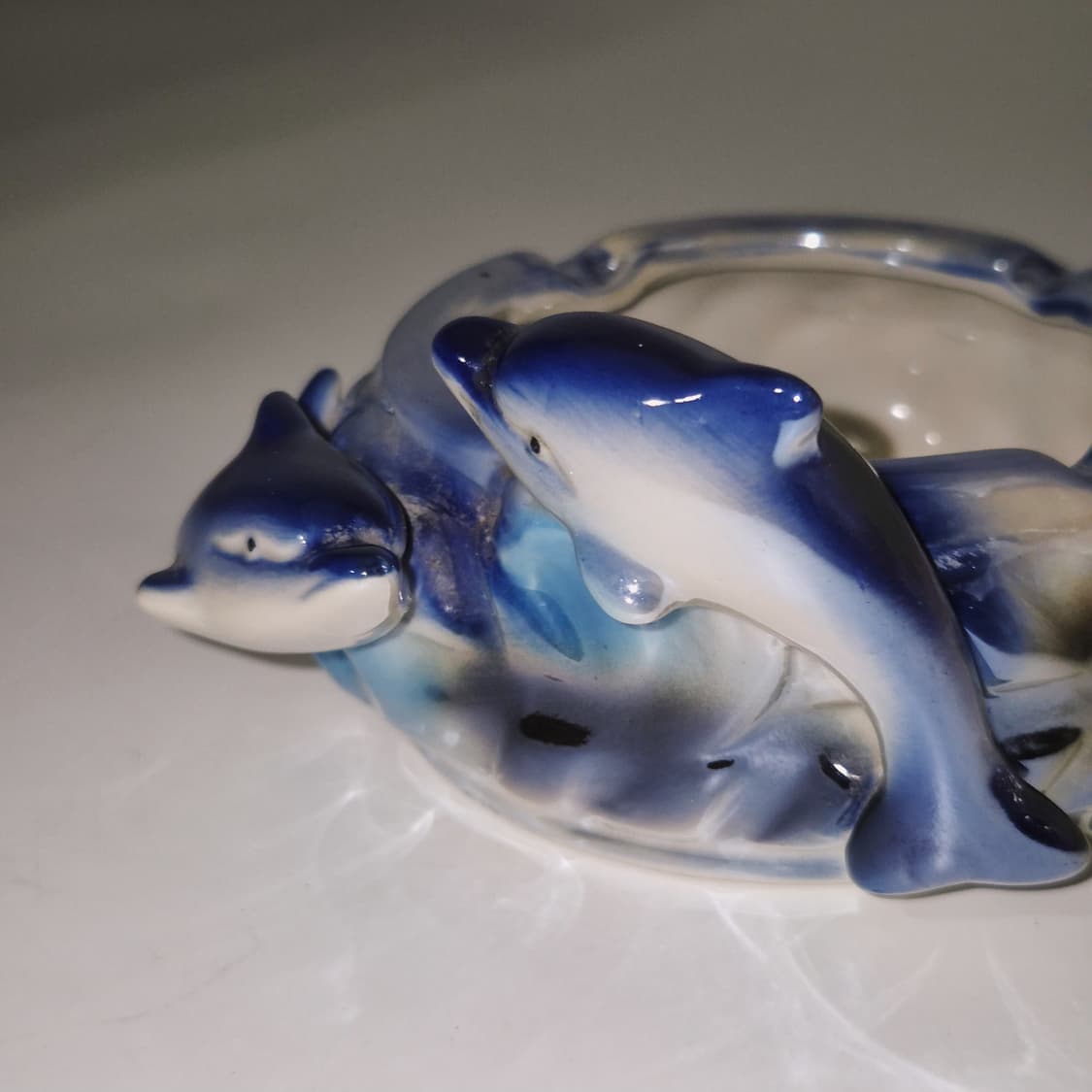 80s 가토 돌고래 오로라 도자기 홀더 상품이미지10