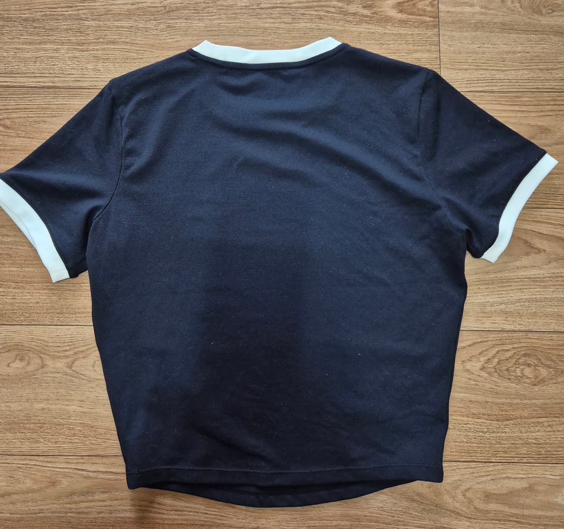 젝시믹스 크롭 티셔츠 블랙 M 상품이미지4