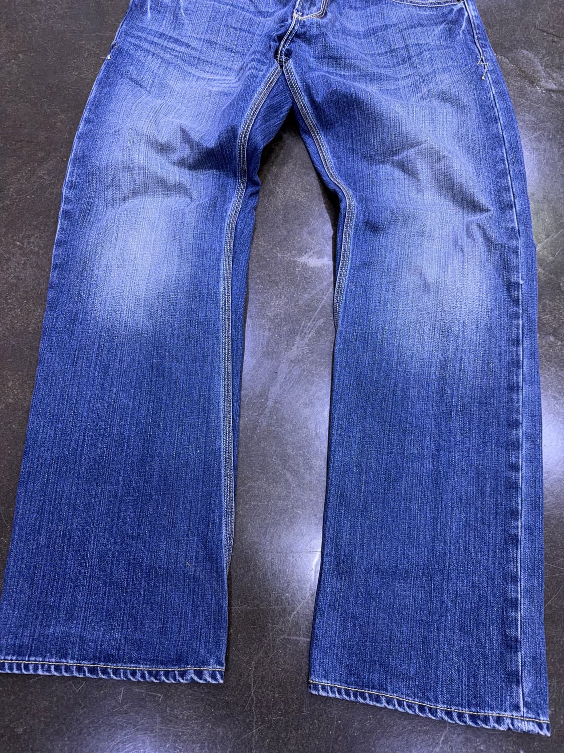 리바이스 514 슬림 스트레이트핏 빈티지 워싱 백포켓 데님팬츠 33 상품이미지6