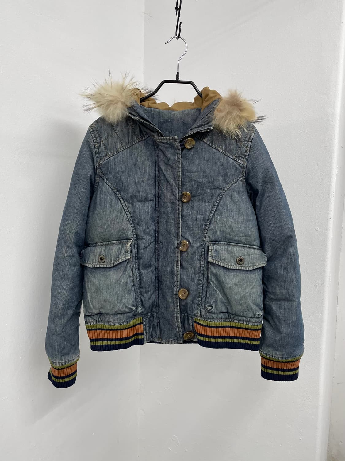 y2k 데님 버튼 자켓 상품이미지6