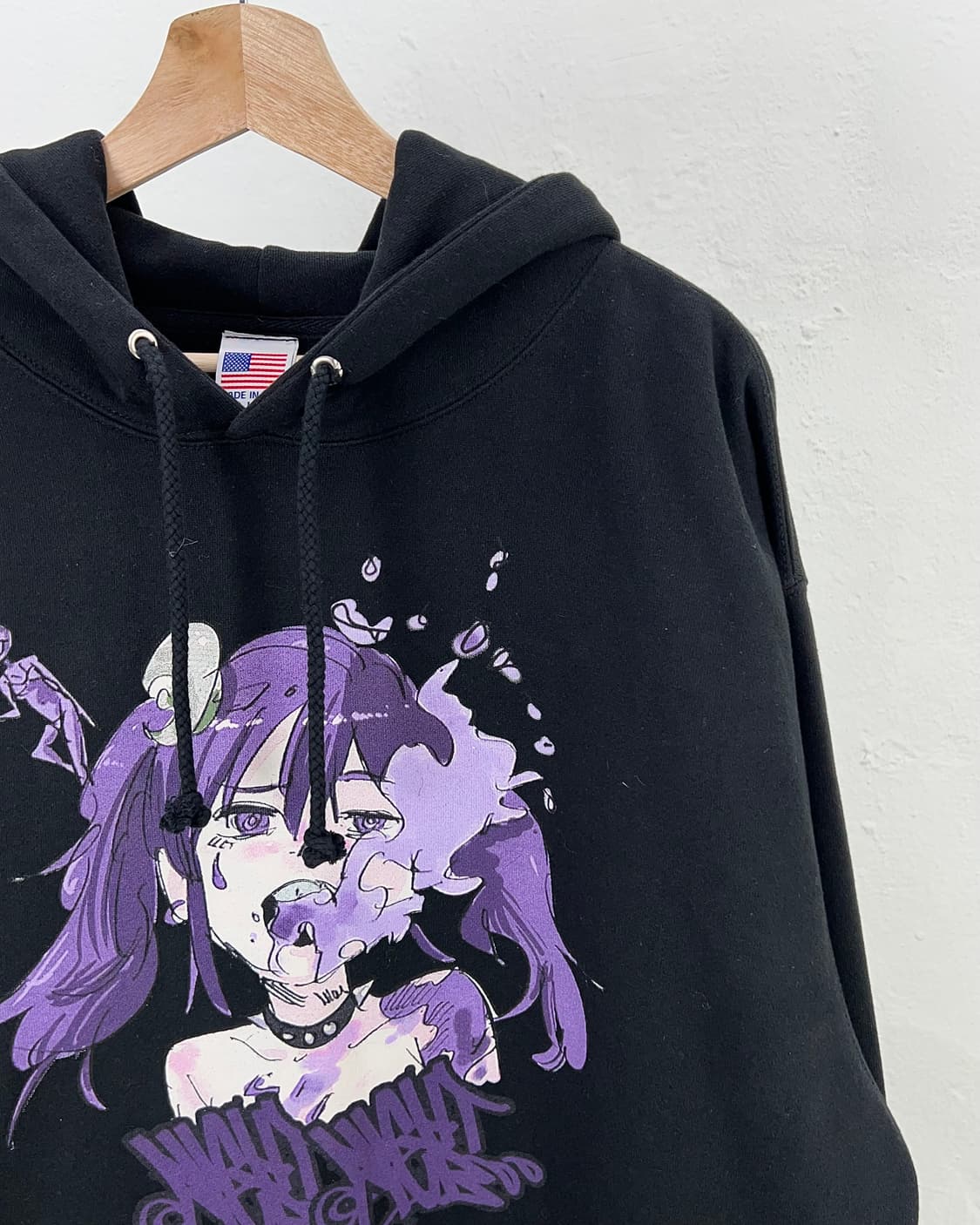 준 이나가와 x 나이트 클럽 퍼플 미스트 후드티 상품이미지3
