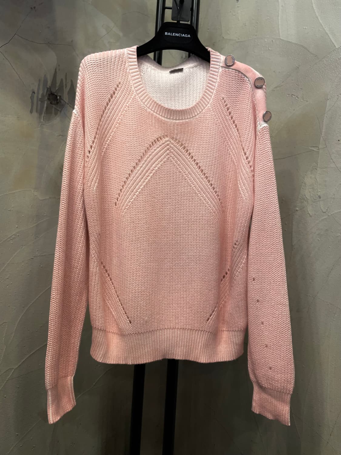 Guess 게스 은장 버튼 모달 봄 니트 xs 상품이미지1